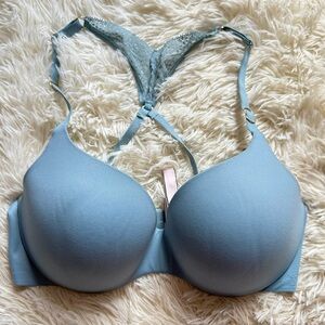 Victoria’s Secret Push Up Racerback Lace Bra 34D EUC